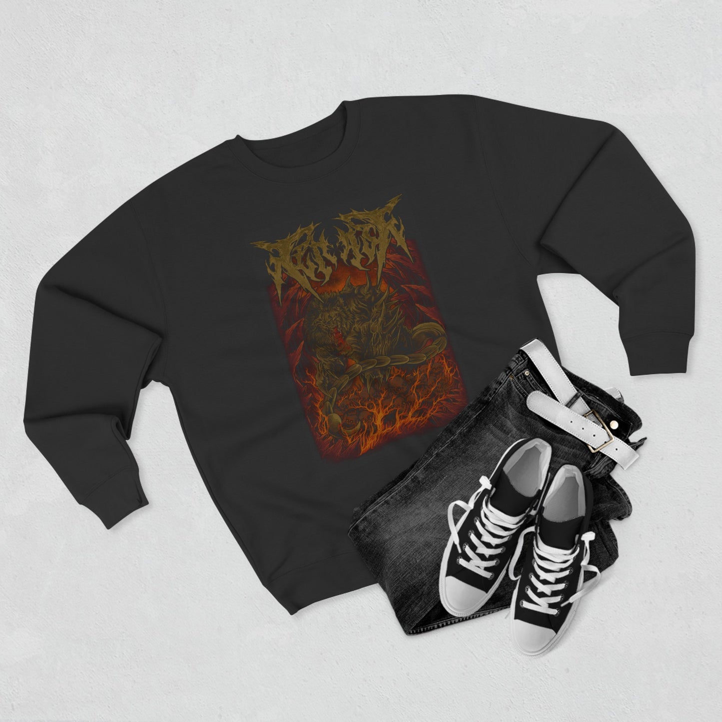 Terask Skull Summit Crewneck